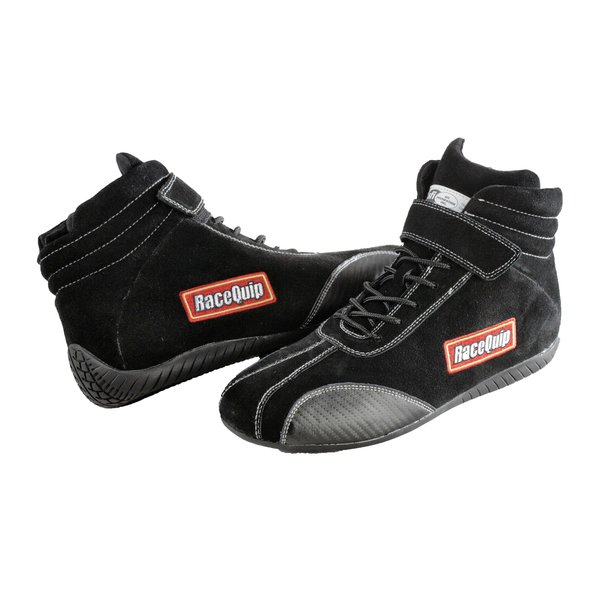 Racequip EURO CARBON-L SERIES RACE SHOES SFI 3.3/ 5 CERTIFIED; BLACK SIZE 11.0 30500110